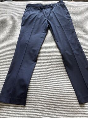 Louis Raphael Men's Navy Dress Trousers